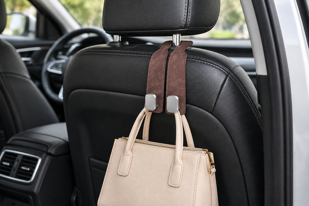 Car Headrest Hooks: Which Style Fits Your Everyday Bag?