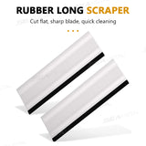SEAMETAL Car Water Wiper Rubber Scraper Auto Window Wash Cleaner Wiper