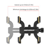 SEAMETAL Motorcycle Bicycle Phone Holder Aluminum Alloy Shock Absorption Phone Stand Waterproof Stable