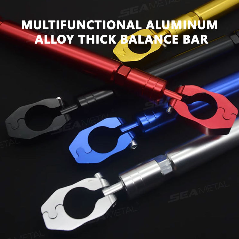 SEAMETAL Motorcycle Adjustable Handlebar Aluminum Alloy Thick Balance Bar