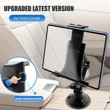 SEAMETAL Car Tablet Holder Stand Adjustable For IPad Mount Support Smartphone