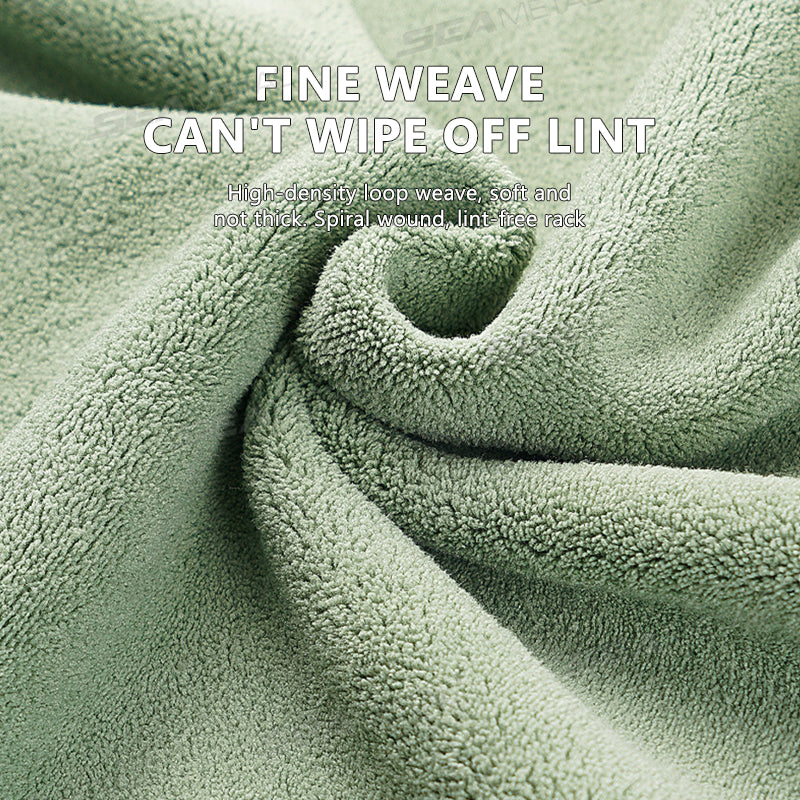 SEAMETAL 600GSM Car Cleaning Towel Ultra-Soft Auto Wash Towel Thicken Drying Cloth