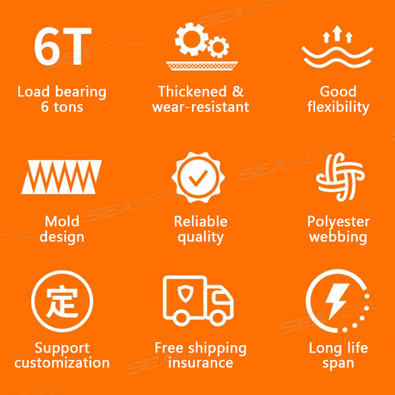 SEAMETAL 3/4/6m Car Cargo Lashing Straps with Buckle Tie-Down Belt Tow Rope Strong Ratchet Fixing Belt for Motorcycle Bicycle