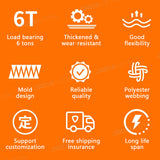 SEAMETAL 3/4/6m Car Cargo Lashing Straps with Buckle Tie-Down Belt Tow Rope Strong Ratchet Fixing Belt for Motorcycle Bicycle