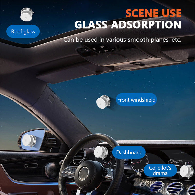 SEAMETAL 360° Rotation Magnetic Car Mount Mobile Phone Holder