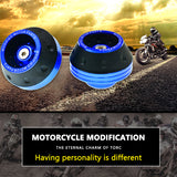 SEAMETAL Universal Motorcycle Anti-drop Fork Slider Cup Aluminum Alloy Frame Wheel Slider Protector Scooter Modification Front Fork Cup