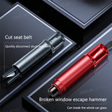 SEAMETAL Aluminum Alloy Car Window Breaker One Second Car Safety Hammer