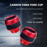 SEAMETAL Aluminum Alloy Motorcycle Crash Protector Scooter Wheel Front Fork Frame Falling Protection Pads Sliders