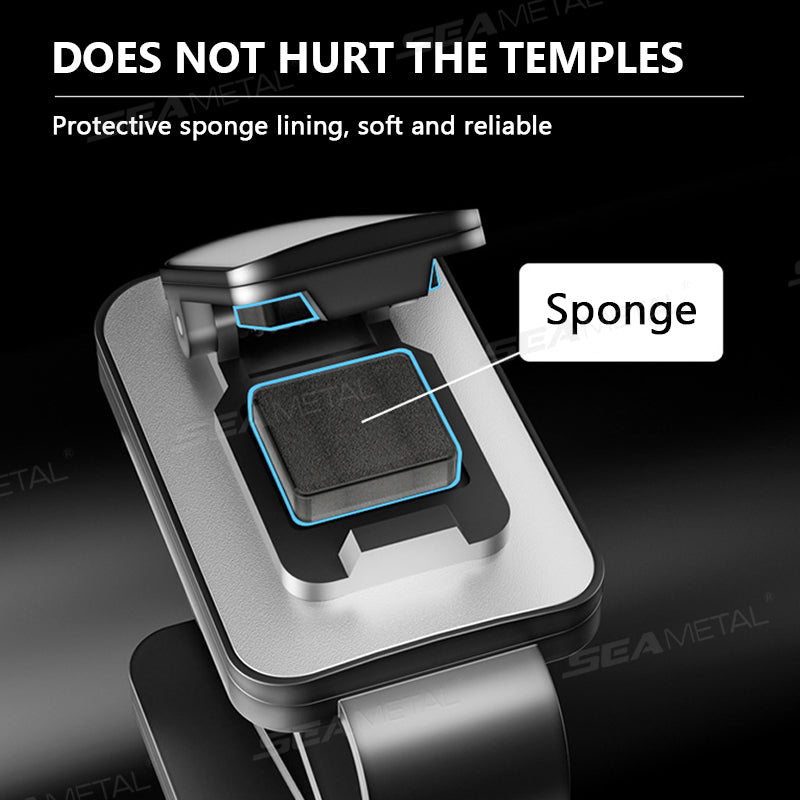 SEAMETAL Metal Car Glasses Clip Storage Visor Metal Eyeglasses Holder Hanger