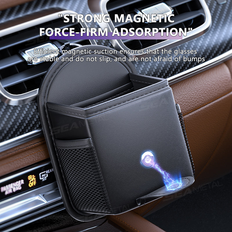 SEAMETAL Storage Box Car Airoutlet Hanging Bag Organizer Phone Holder