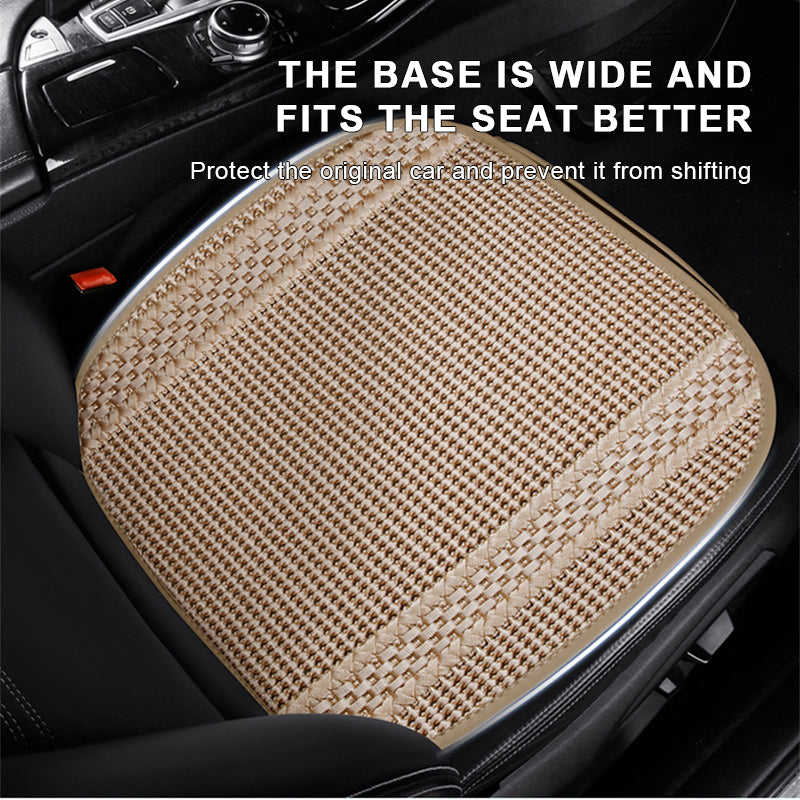 SEAMETAL Summer Car Seat Cover Ice Silk Universal Front Rear Seat Cushion Pad