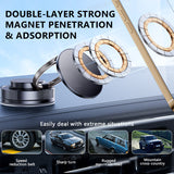 SEAMETAL Vacuum Magnetic Suction Car Phone Holder 360° Adjustable Phone Mount