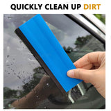 SEAMETAL Car Water Wiper Rubber Scraper Auto Window Wash Cleaner Wiper