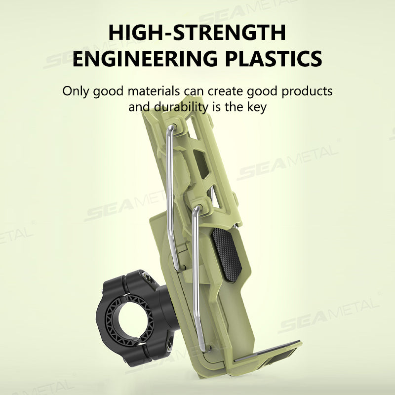 SEAMETAL Universal Bike Motorcycle Water Bottle Holder Adjustable Handlebar Cup Cage For MTB Road Cycling ADV Motorcycle Durable