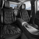 SEAMETAL Car Seat Cover Nappa Leather Car Seat Cushion Protector Winter Warm Seat Mat Soft Breathable Seat Cover Pad Accessories