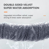 SEAMETAL 500GSM Car Wash Towel Cleaning Cloth Rag Thickened Coral Fleece Microfiber Towel Car Detailing Care Tools