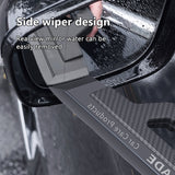 SEAMETAL Non-Scratch Soft Silicone Car Wash Wiper Handy Squeegee Water Window Wiper Drying Scraper Blade With Handle