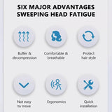 SEAMETAL Motorcycle Helmet Interior Pad Flexible Helmet Inner Silicone Pad Interior Protector Helmet Padding Motorcycle Helmet