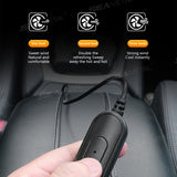 SEAMETAL Cooling Car Fan Headrest USB Fans For Car Rear Seat Free-Adjustment 3-Speed Strong Wind Auto Fan