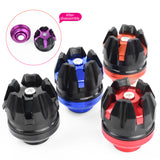 SEAMETAL Universal Front Suspension Protection Cup Frame Slider Falling Protector For Motorcycle Scooter E-Bike Aluminum And ABS