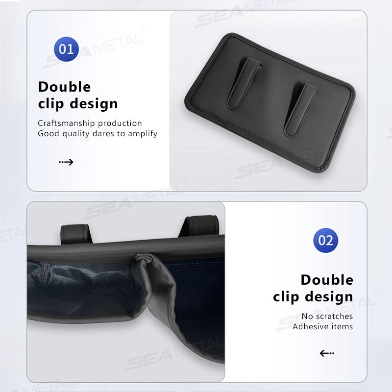 SEAMETAL Car Door Cup Holder Storage Bag Multi-functional Car Seat Back Drink Rack Organizer Pocket Universal Water Cup Holder