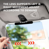 SEAMETAL Anti-Glare Sun Visor for Car,Car Shade for Sun Protection and Snow Blindness,HD Visor Extender All Season Fit for Trucks SUVs