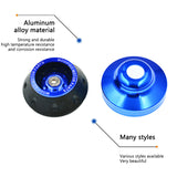 SEAMETAL Universal Motorcycle Anti-drop Fork Slider Cup Aluminum Alloy Frame Wheel Slider Protector Scooter Modification Front Fork Cup