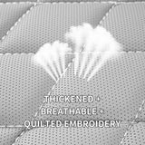 SEAMETAL Universal Car Seat Cover Breathable PU Pad Mat for Auto Chair Cushion