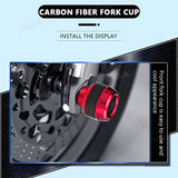 SEAMETAL Aluminum Alloy Motorcycle Crash Protector Scooter Wheel Front Fork Frame Falling Protection Pads Sliders