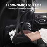 SEAMETAL Portable Car Seat Footrest Rear Seat Support, Adjustable Foot Pad