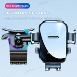 360 Degree Rotation Dashboard Cell Phone Holder for Car Clip Mount Stand Suitable for 4 to 7 inch Smartphones