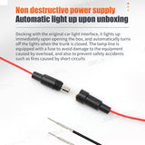 SEAMETAL Car Trunk Lighting Atmosphere Light Modified Universal High Brightness LED Wiring-free Trunk Light Strip