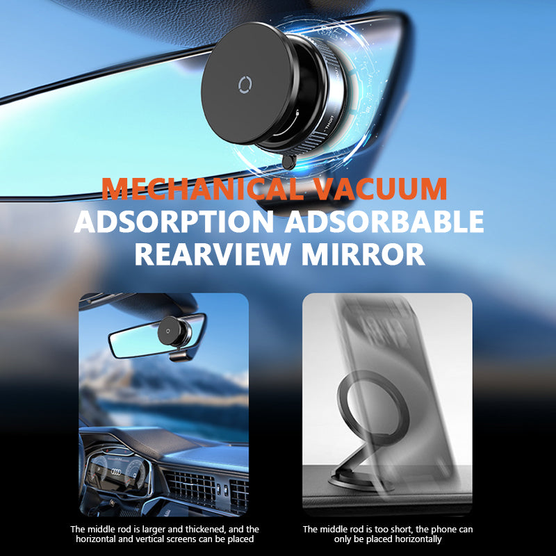 SEAMETAL 360° Rotation Magnetic Car Mount Mobile Phone Holder