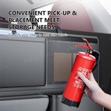 SEAMETAL Universal Car Trunk Organizer Large Capacity Leather Rear Seat Storage Cargo Rack Removable Seat Back Hanging Organizer