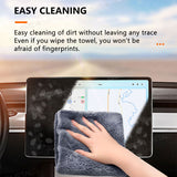 SEAMETAL 500GSM Car Wash Towel Cleaning Cloth Rag Thickened Coral Fleece Microfiber Towel Car Detailing Care Tools