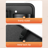 SEAMETAL Car Seat Back Anti Kick Pad Short Leather Auto Backseat Protector