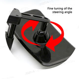 SEAMETAL 360° Rotates Adjustable Car Interior Rear View Mirror Mount Clip Auto Back Seat Auxiliary Mirror