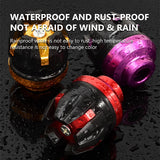 SEAMETAL Universal Front Suspension Protection Cup Frame Slider Falling Protector For Motorcycle Scooter E-Bike Aluminum And ABS