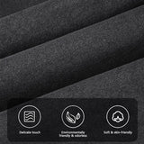 SEAMETAL Car Sun Visor Plate Glasses Case Suede Leather Car Glasses Storage Bag