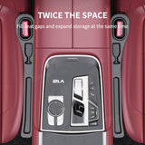 SEAMETAL Universal Car Seat Gap Storage Box Interior Auto Seats Side Filler Bar