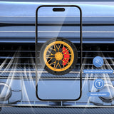 SEAMETAL Magnetic Car Phone Holder Vent Wheel Styling Phone Holder