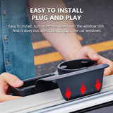 Multifunctional Car Organizer Box Side Door Window Storage Pocket Hanging Storage Rack With Cup Holder Auto Interior Accessories