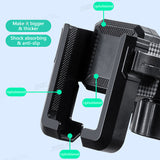 SEAMETAL Motorcycle Bicycle Phone Holder Moto Rearview Mirror Handlebar Mount