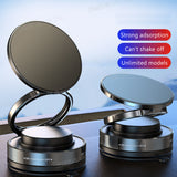 SEAMETAL Vacuum Magnetic Suction Car Phone Holder 360° Adjustable Phone Mount