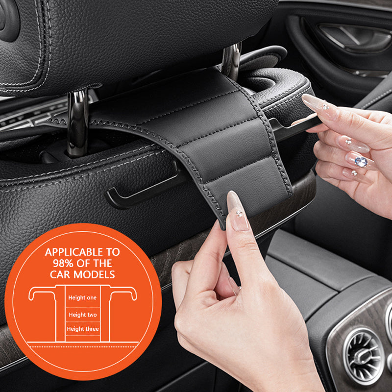 SEAMETAL Universal Car Seat Cover Nappa Leather Car Seat Cushion Protector Mat