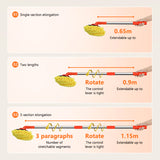 SEAMETAL Durable 360 Rotatable Car Cleaning Brush Dual-Head Car Wash Mop