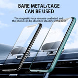 SEAMETAL Magnetic Phone Holder for Car Dashboard Strong Magnet Car Phone Holder Mount 4 Plate