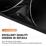 SEAMETAL Car Glasses Box Portable Press Switch Sunglasses Holder Driving Glasses Case Car Sun Visor Lenses Storage Box