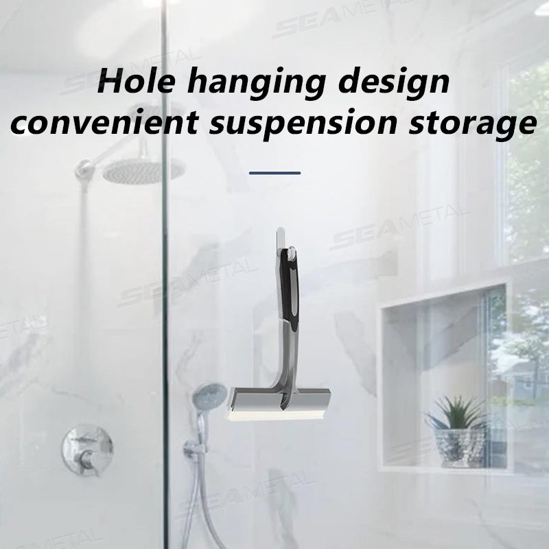 SEAMETAL 1PC Shower Window Squeegee For Shower Doors Bathroom Window And Car Glass Cleaning Supplies