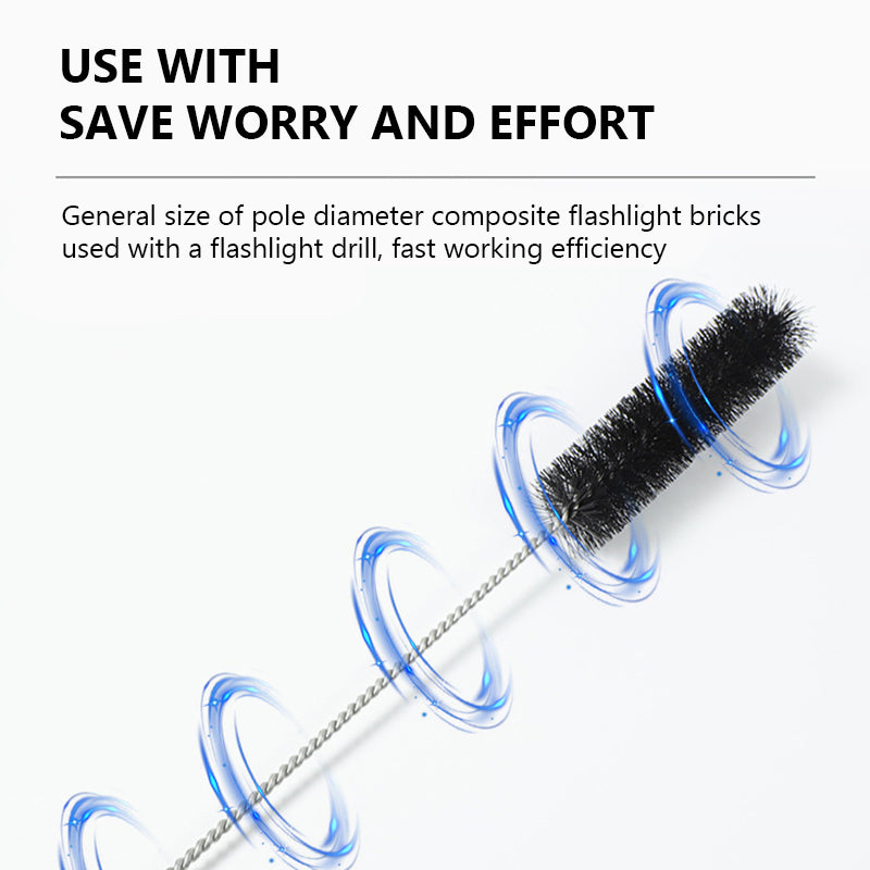 SEAMETAL Car Valve Carbon Cleaning Tool Engine Intake Cleaning Tool Brush Combustion Chamber Cylinder Inspection Auto Parts